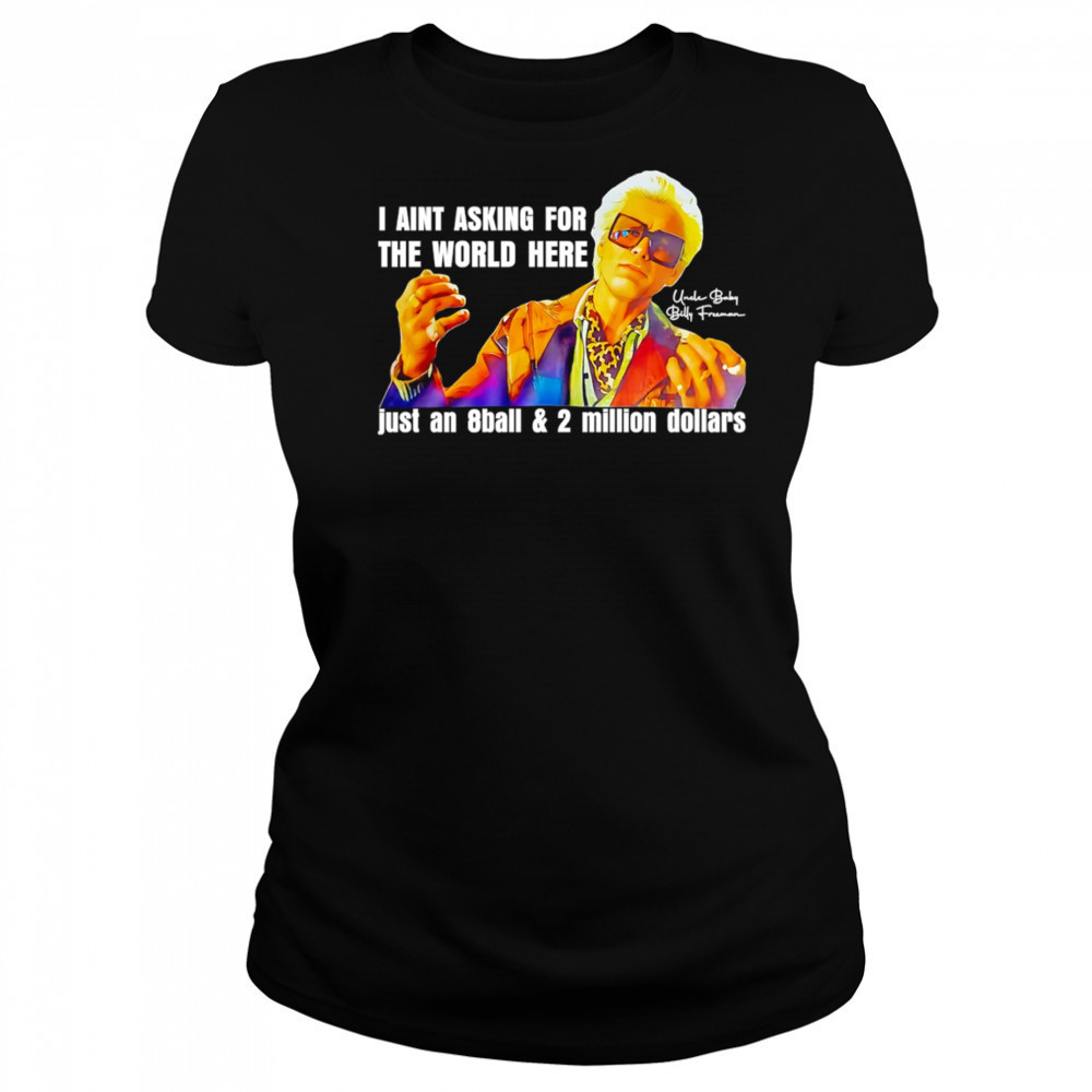 I aint asking for the world here just an 8ball and 2 million dollars shirt Women's T-shirt