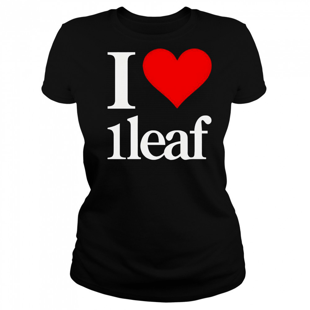 I Love 1leaf I Heart 1leaf T-Shirt Women's T-shirt