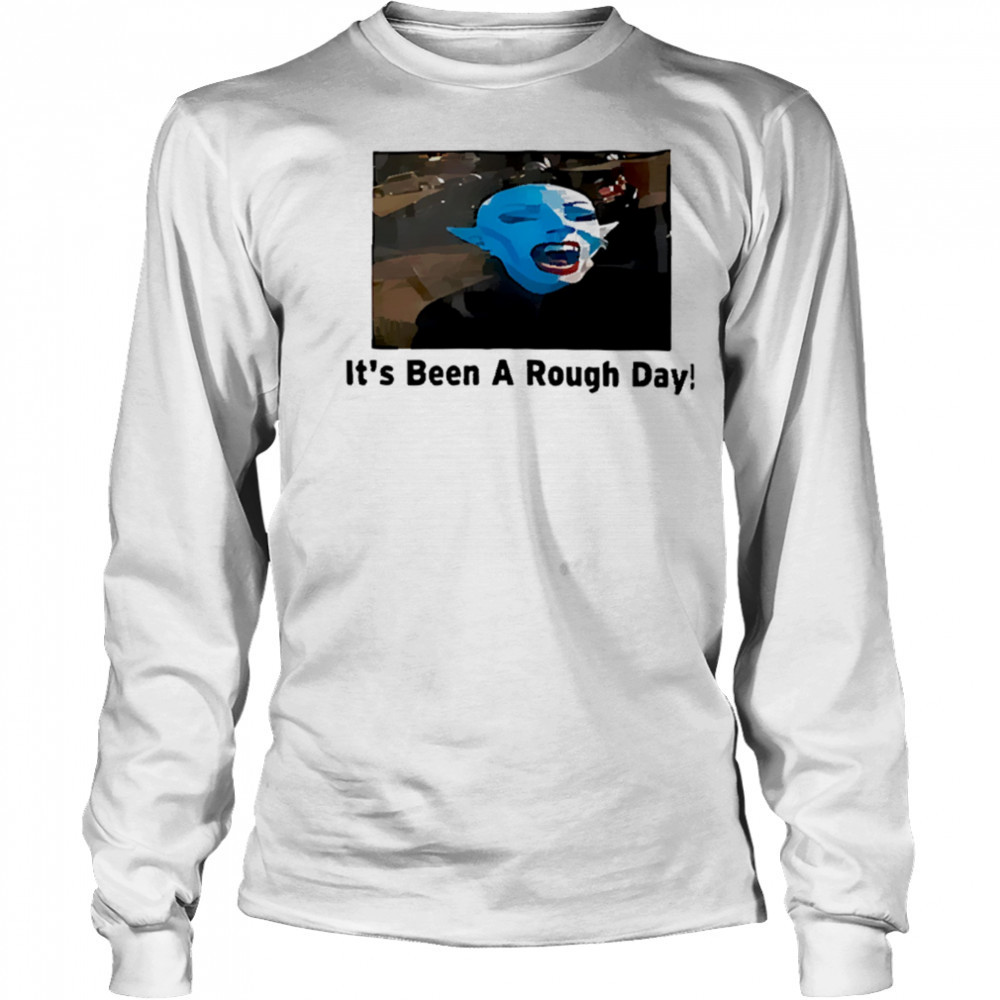 It’s been a rough day horror shirt Long Sleeved