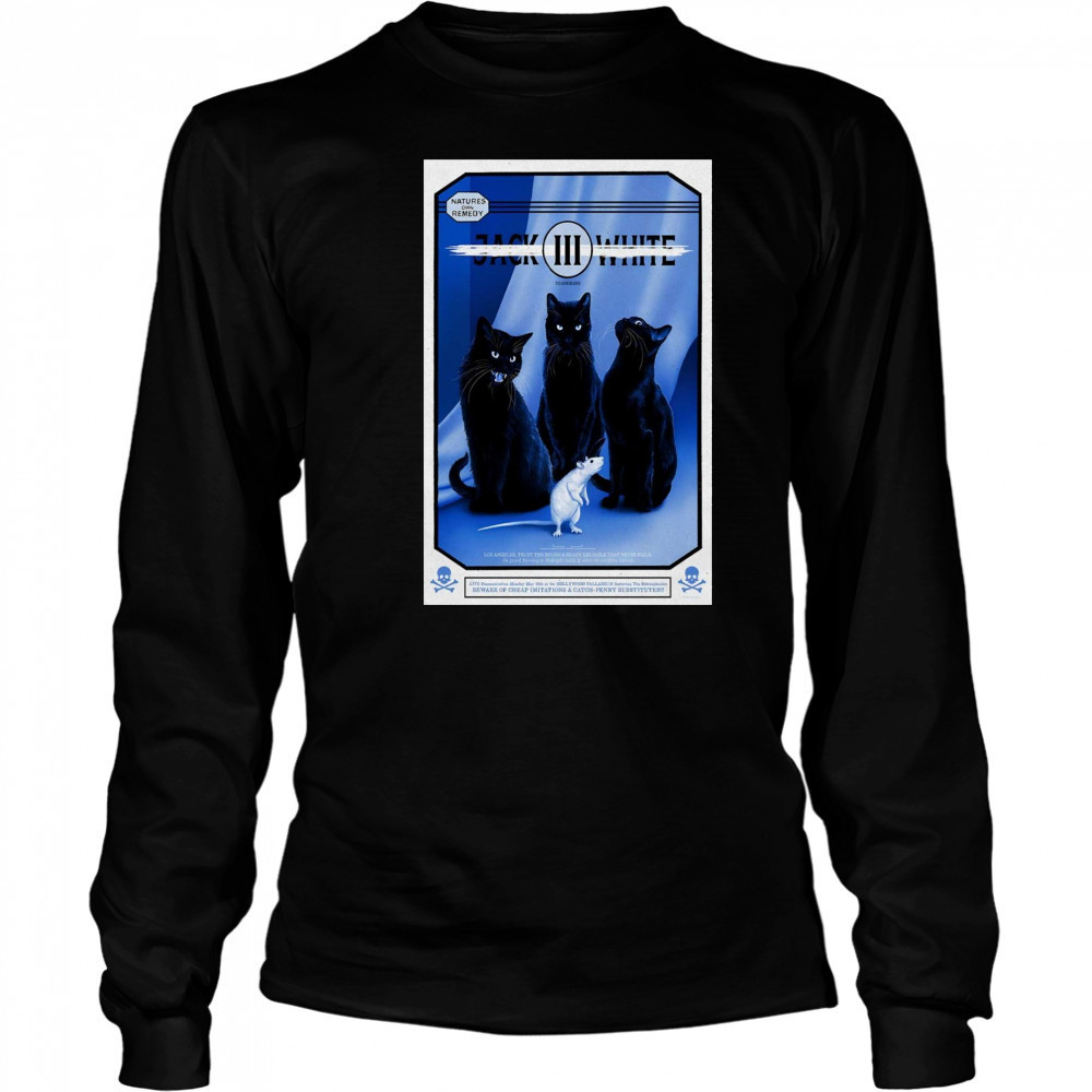 Jack White Hollywood Palladium Hollywood Los Angeles CA Live May 12 2025 t-shirt Long Sleeved