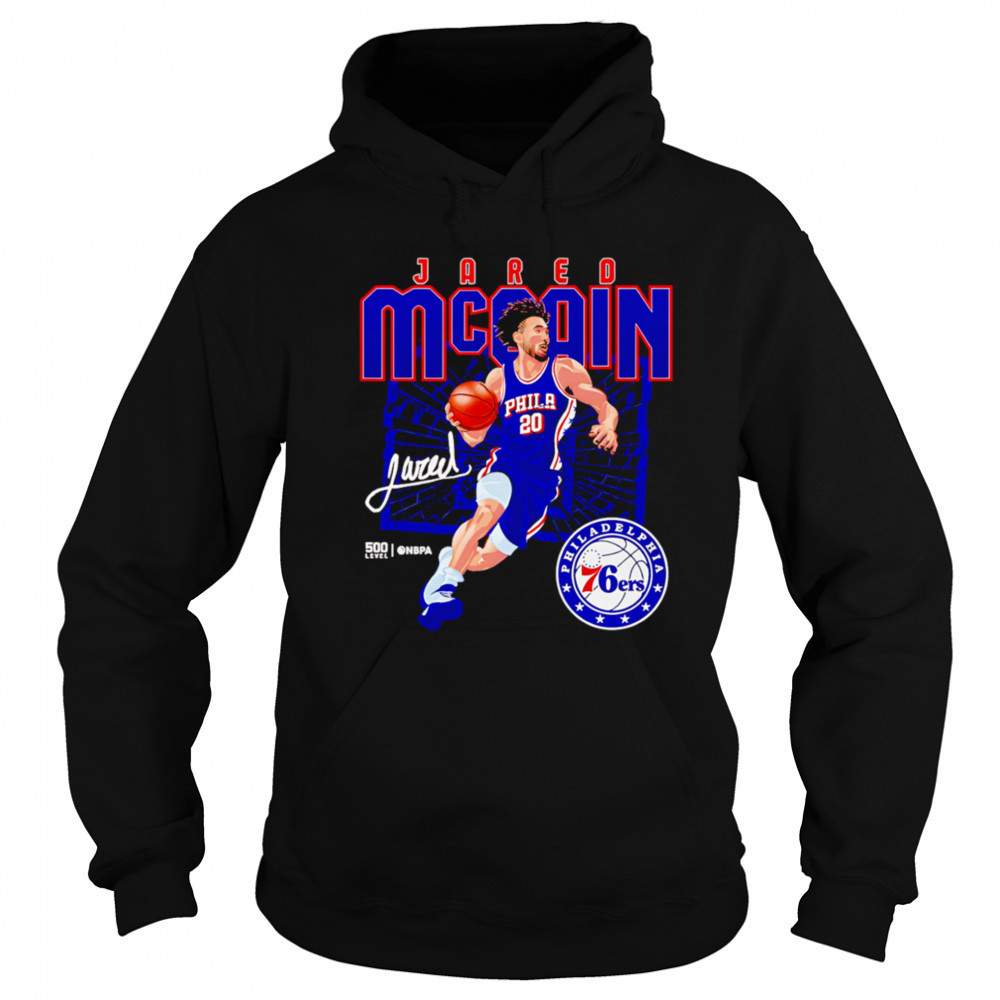 Jared McCain Philadelphia 76ers Shattered shirt Hoodie