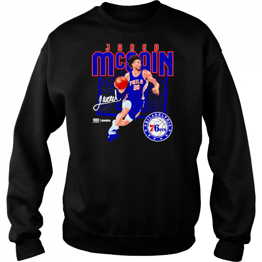 Jared McCain Philadelphia 76ers Shattered shirt Sweatshirt