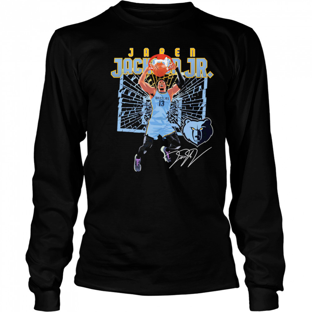 Jaren Jackson Jr. Memphis Grizzlies Shattered shirt Long Sleeved