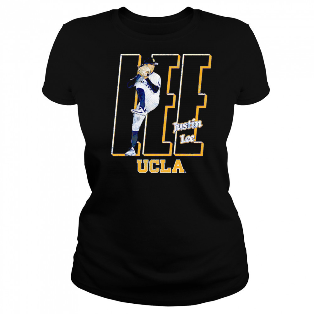 Justin Lee UCLA baseball illustrated shirt Women's T-shirt