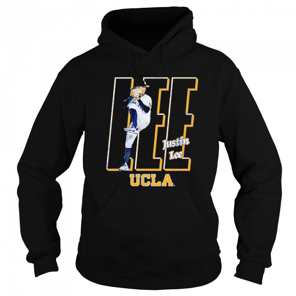 Justin Lee UCLA baseball illustrated shirt Hoodie
