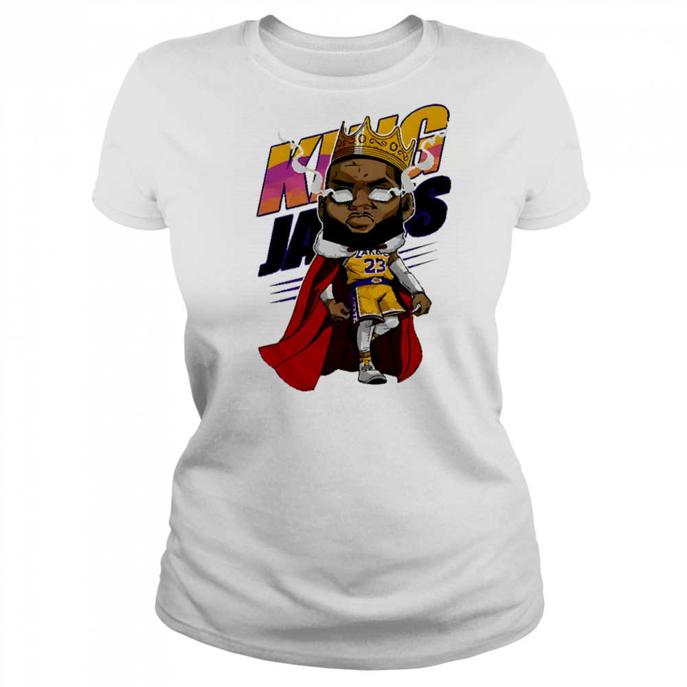 King James Royal funny cartoon shirt Women's T-shirt
