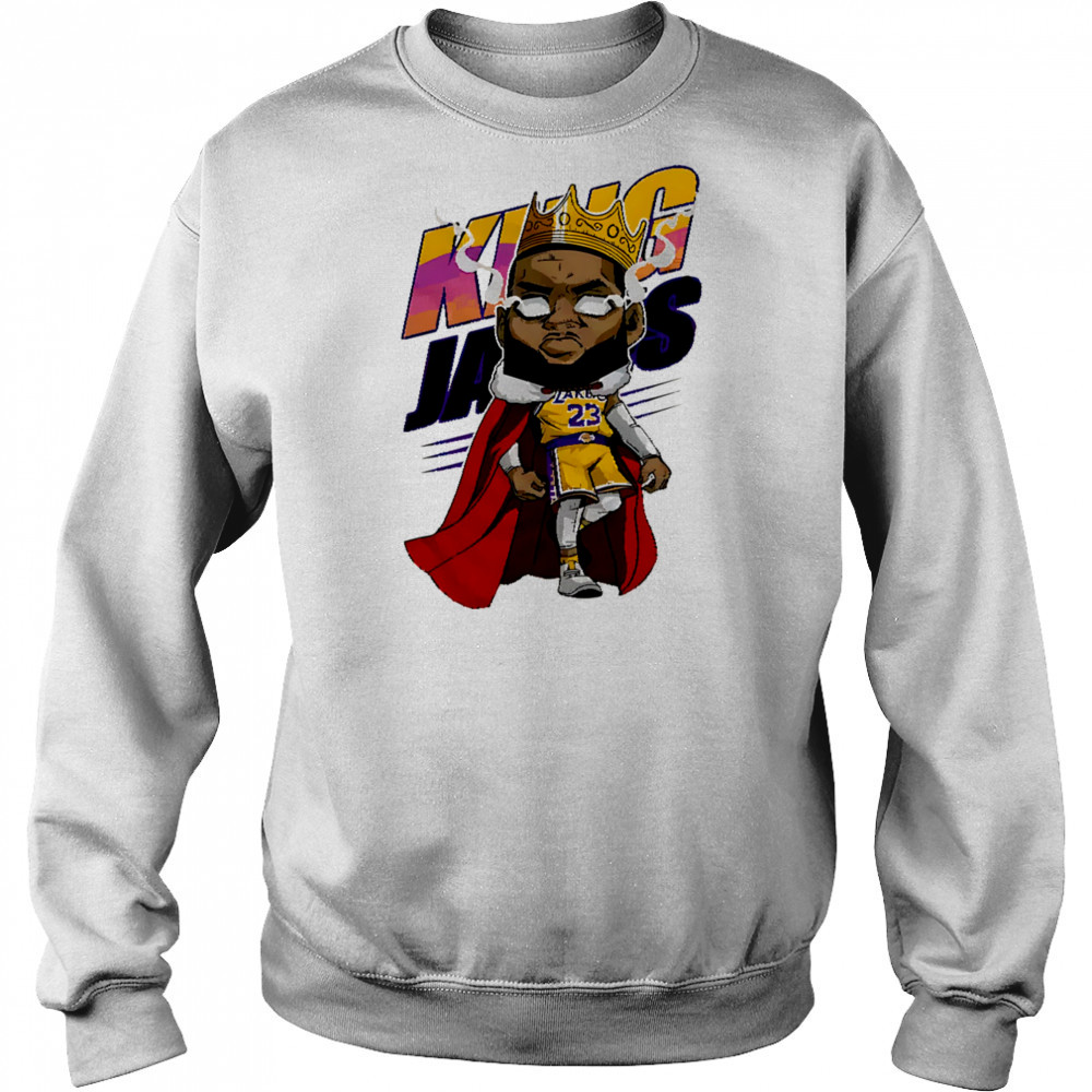 King James Royal funny cartoon shirt Sweatshirt