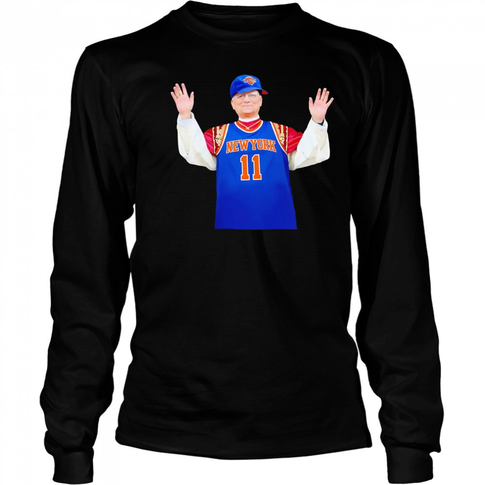 Knicks Pope shirt Long Sleeved