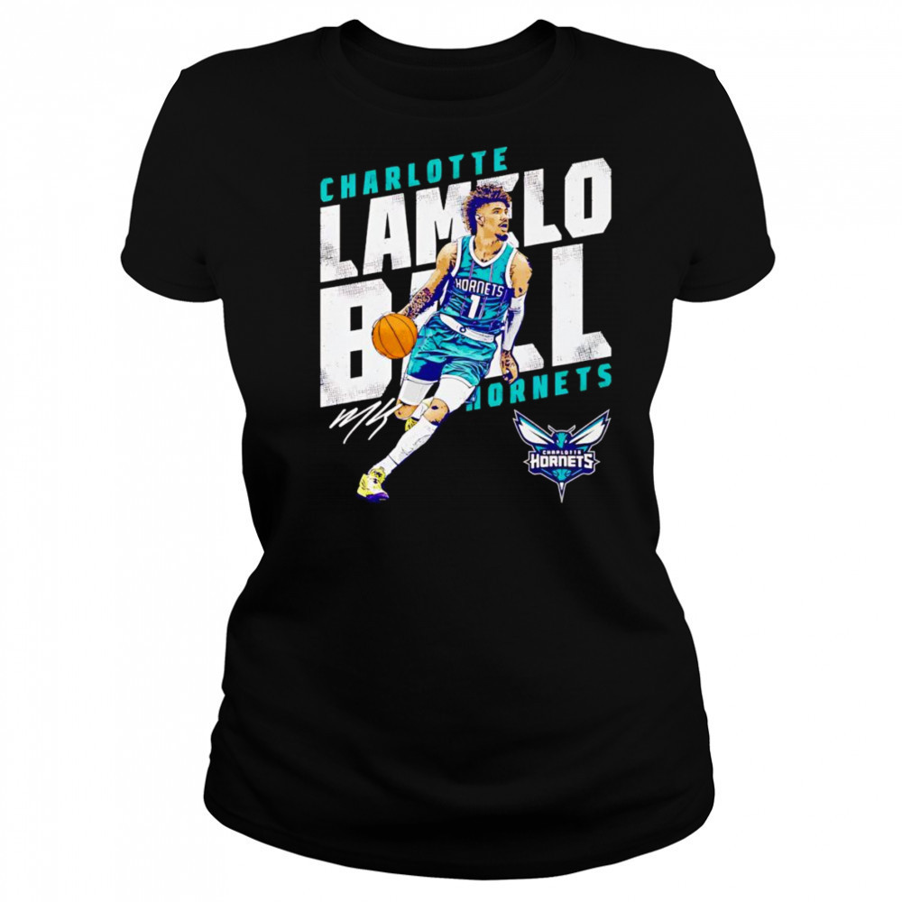 LaMelo Ball Charlotte Hornets Slant shirt Women's T-shirt