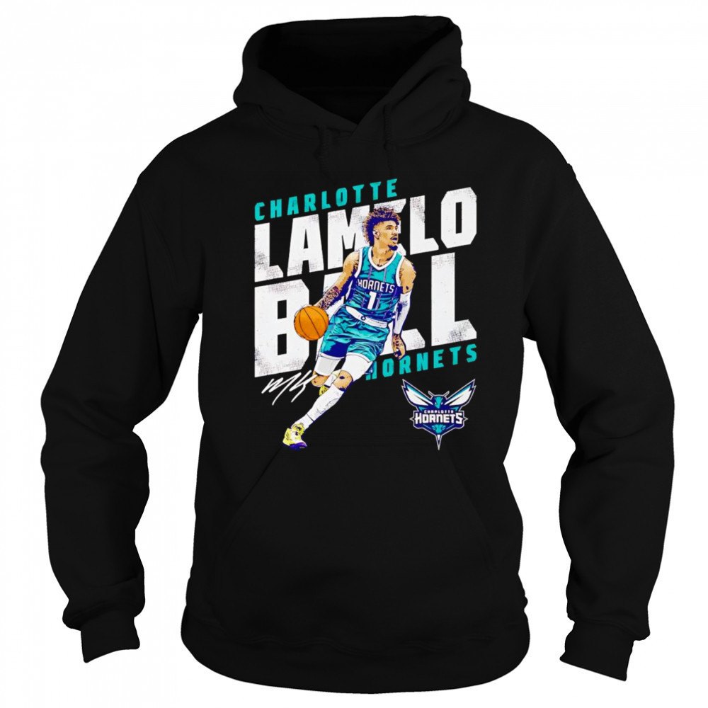 LaMelo Ball Charlotte Hornets Slant shirt Hoodie