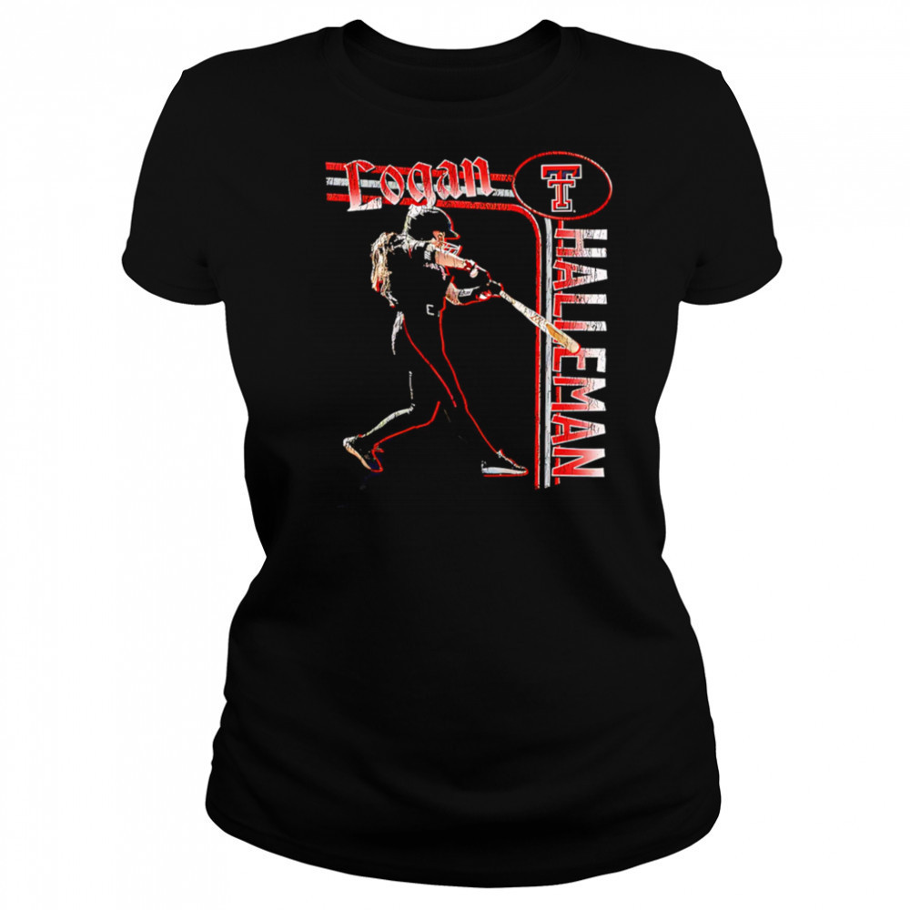 Logan Halleman Texas Tech retro shirt Women's T-shirt
