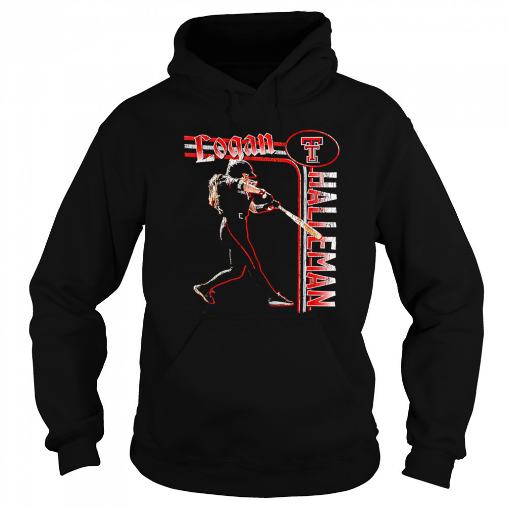 Logan Halleman Texas Tech retro shirt Hoodie
