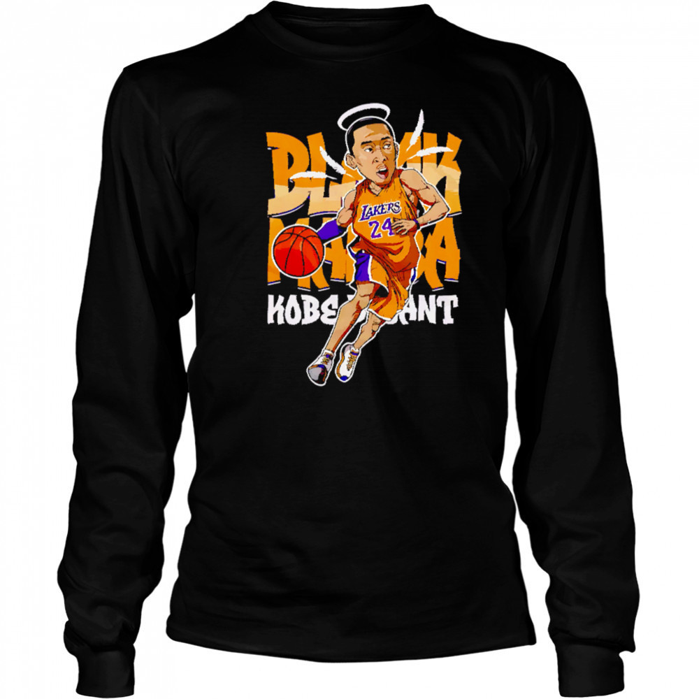 Mamba Legacy Kobe Bryant funny cartoon shirt Long Sleeved