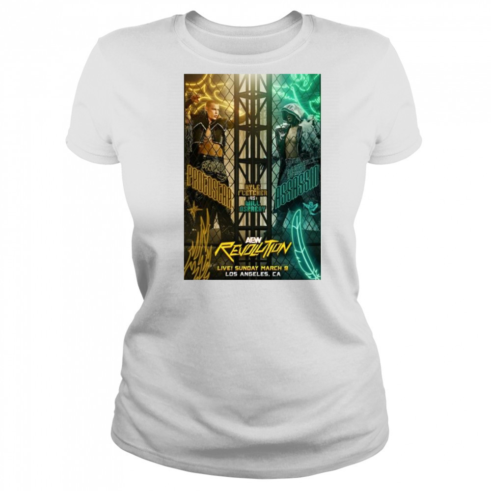 Matchup Monday Kyle Fletcher vs Will Ospreay – AEW Revolution 3-9-2025 t-shirt Women's T-shirt