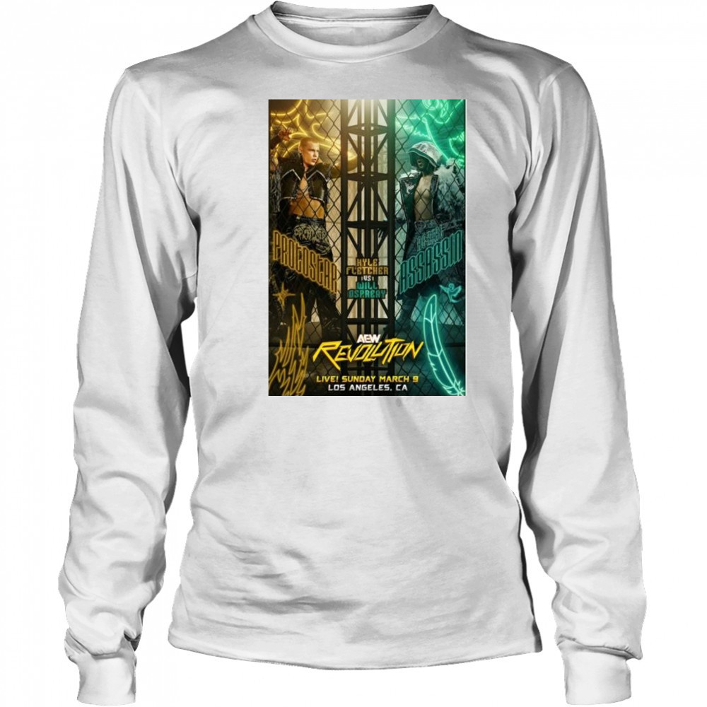 Matchup Monday Kyle Fletcher vs Will Ospreay – AEW Revolution 3-9-2025 t-shirt Long Sleeved