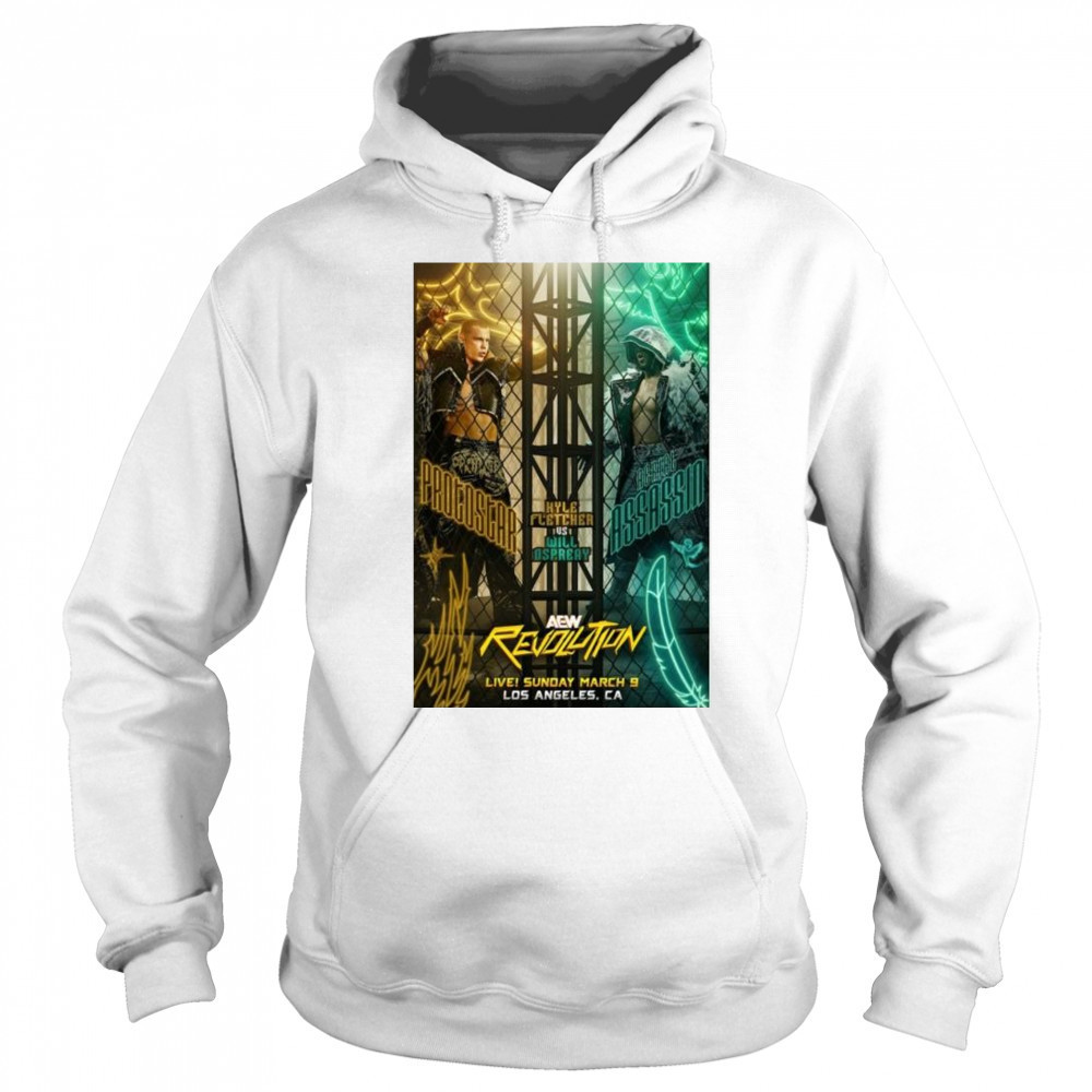 Matchup Monday Kyle Fletcher vs Will Ospreay – AEW Revolution 3-9-2025 t-shirt Hoodie