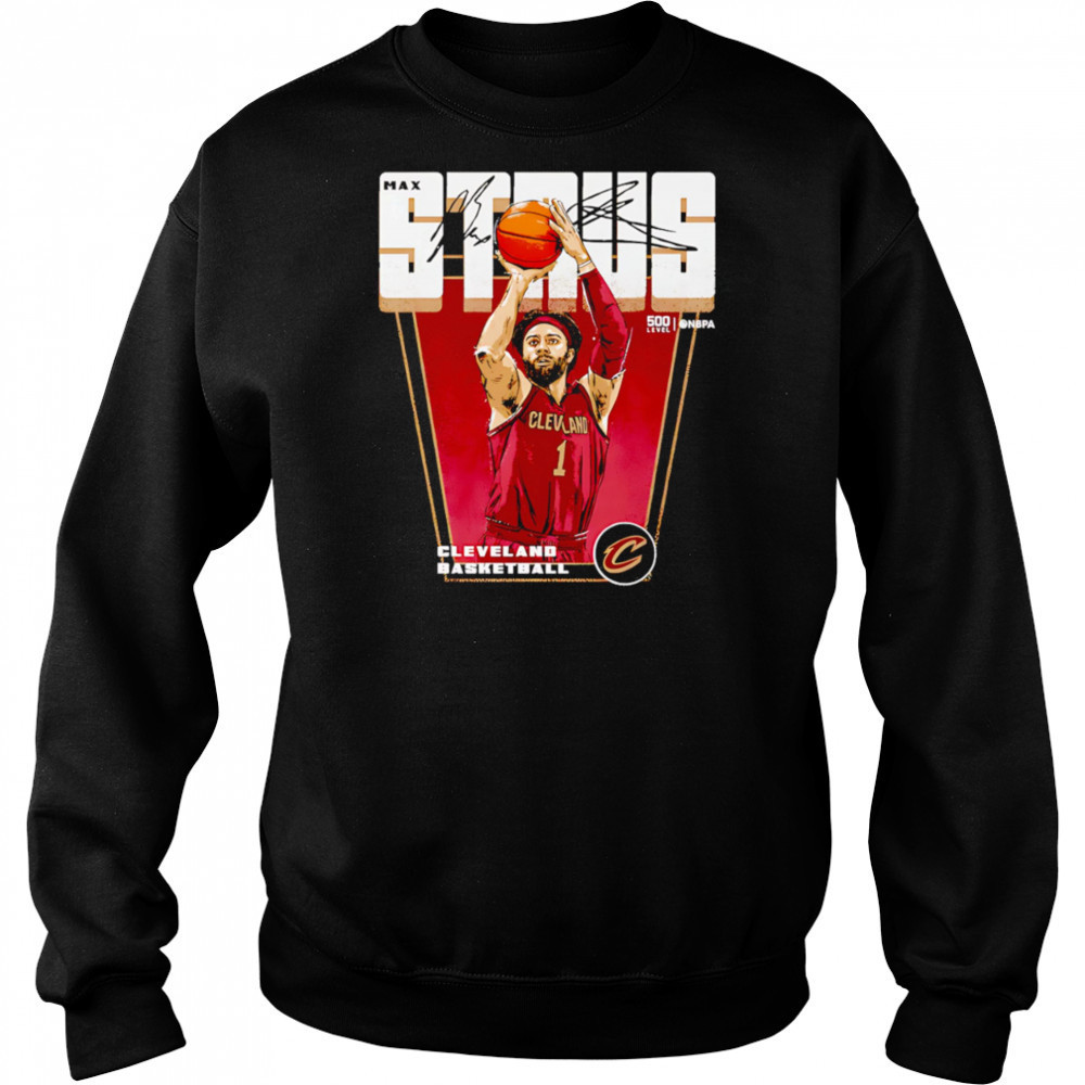 Max Strus Cleveland Cavaliers Premiere shirt Sweatshirt