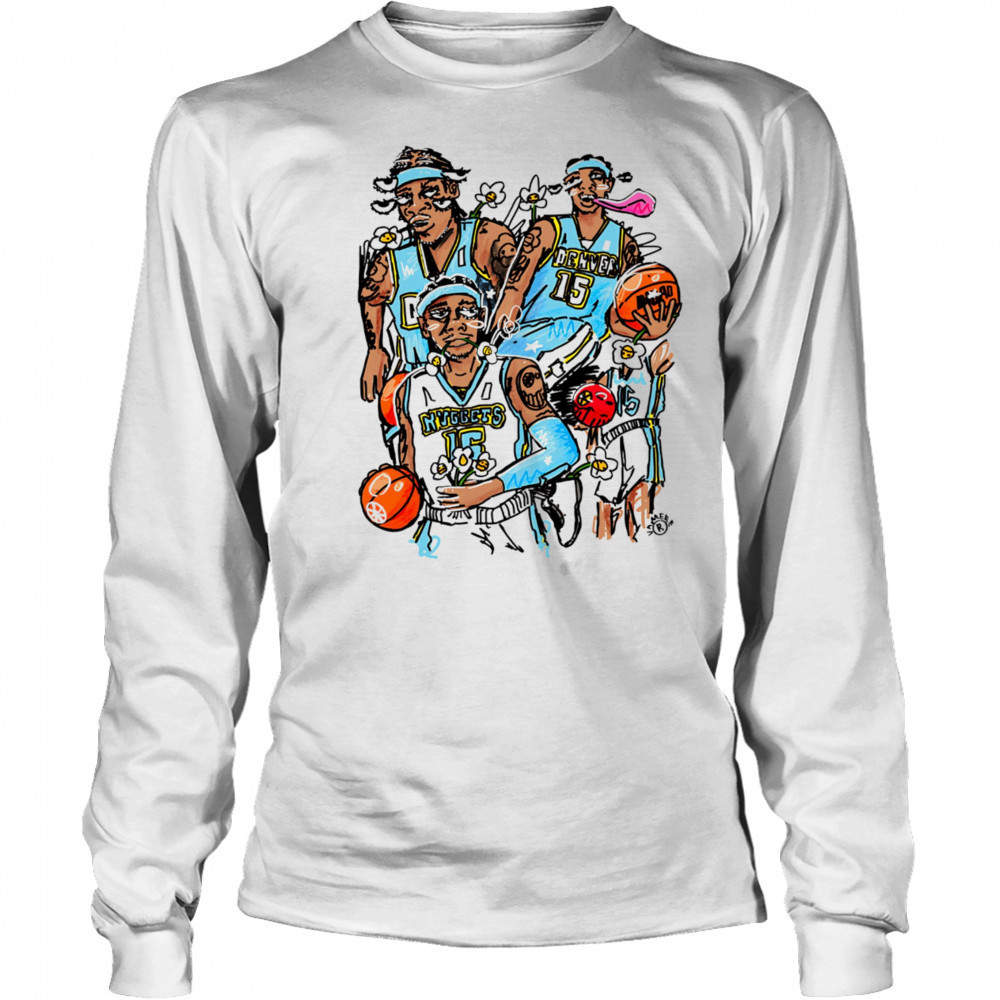 Melo Doodles Nuggets cartoon shirt Long Sleeved