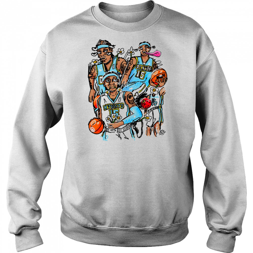 Melo Doodles Nuggets cartoon shirt Sweatshirt