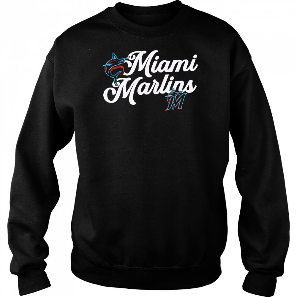 Miami Marlins Black Souvenir shirt Sweatshirt