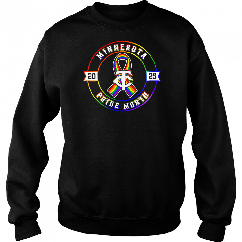 Minnesota Twins Pride Month 2025 shirt Sweatshirt