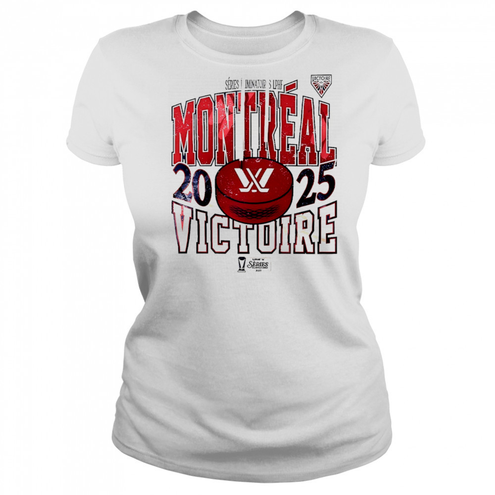 Montreal Victoire 2025 Series Eliminatoires shirt Women's T-shirt