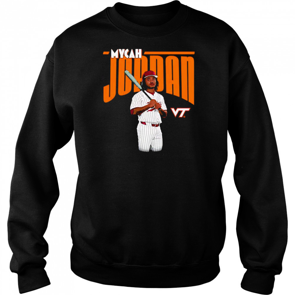 Mycah Jordan Virginia Tech cartoon shirt Sweatshirt
