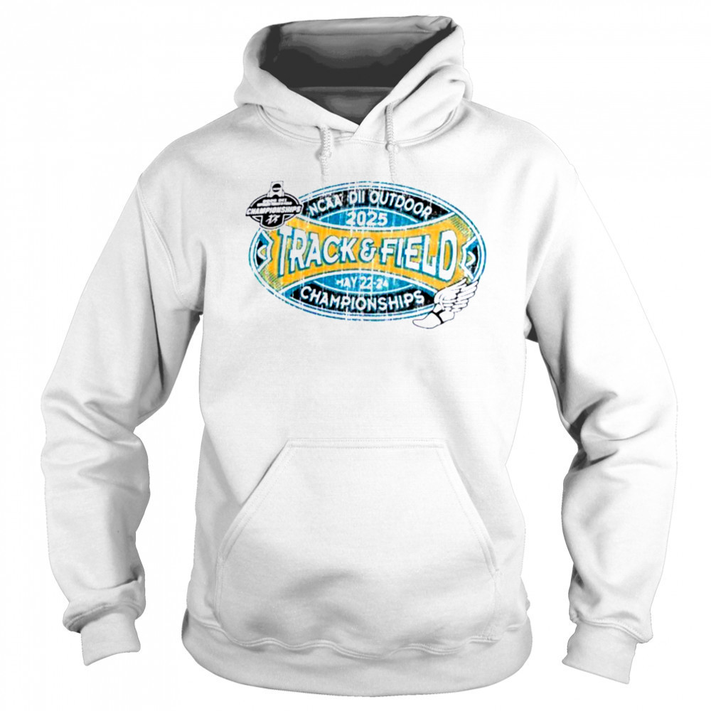 NCAA DII Outdoor Track and Field Championships 2025 logo vintage shirt Hoodie