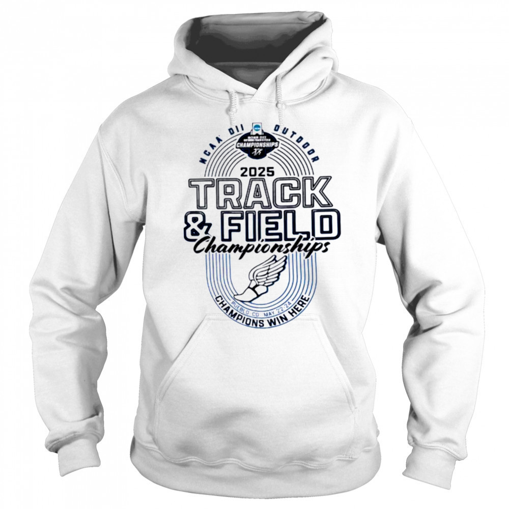 NCAA DII Outdoor Track and Field Championships 2025 shirt Hoodie