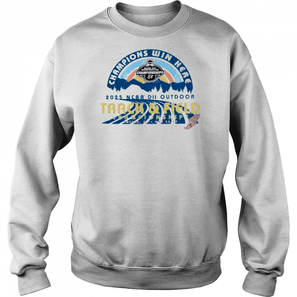 NCAA DII Outdoor Track and Field Championships 2025 vintage shirt Sweatshirt
