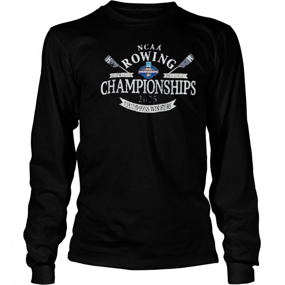 NCAA Rowing Championships 2025 Champions win here vintage shirt Long Sleeved