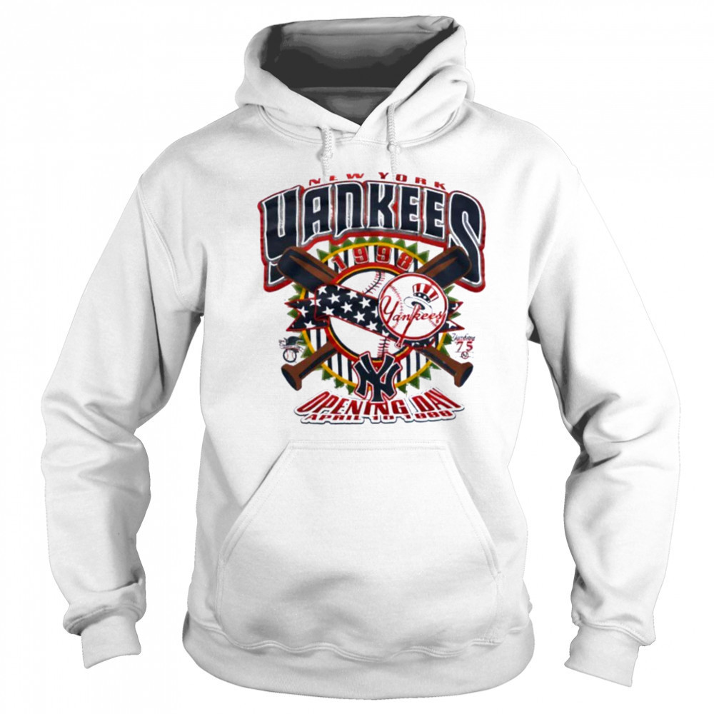 New York Yankees opening day 1998 vintage shirt Hoodie
