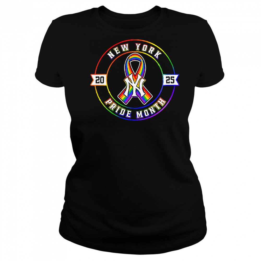 New York Yankees Pride Month 2025 shirt Women's T-shirt