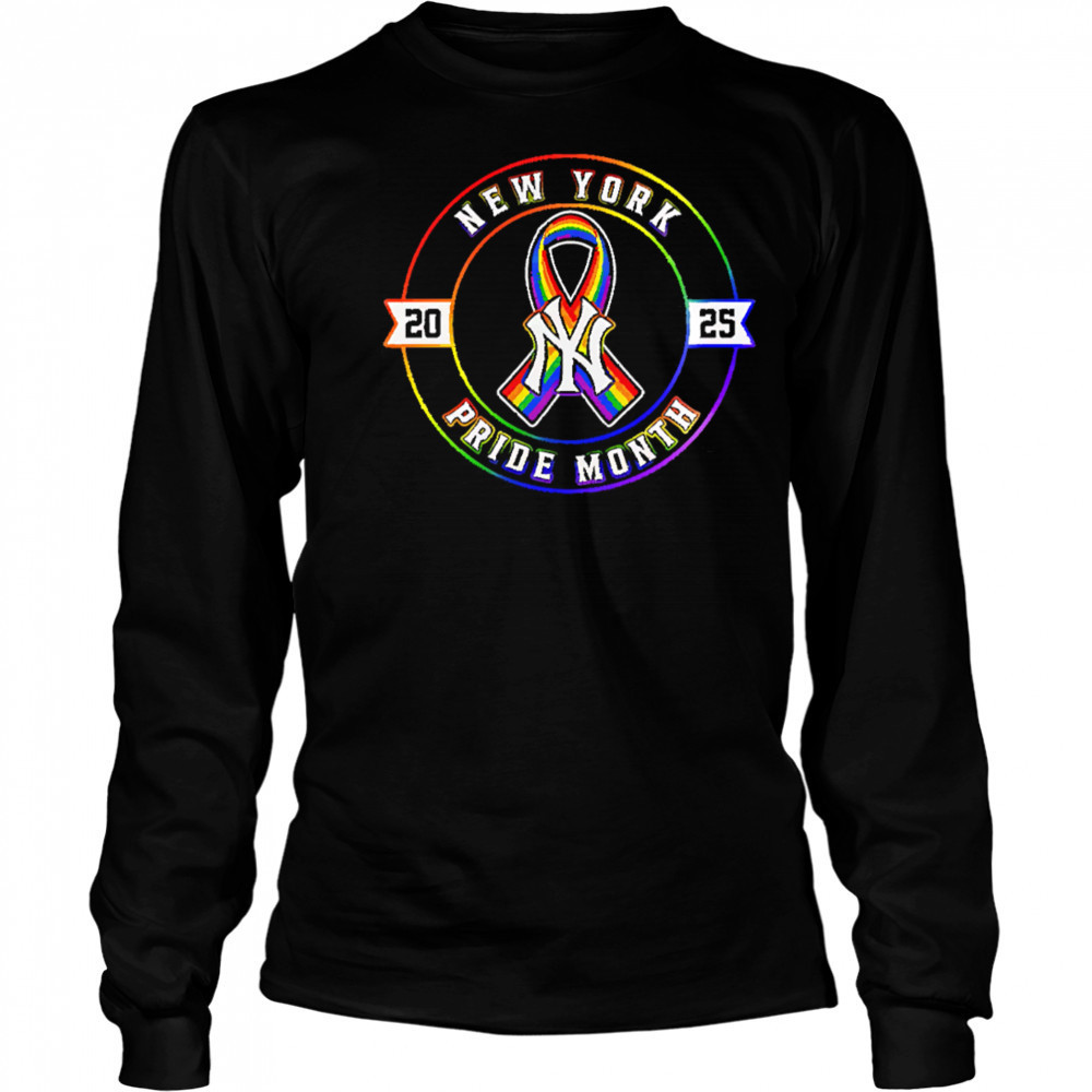 New York Yankees Pride Month 2025 shirt Long Sleeved