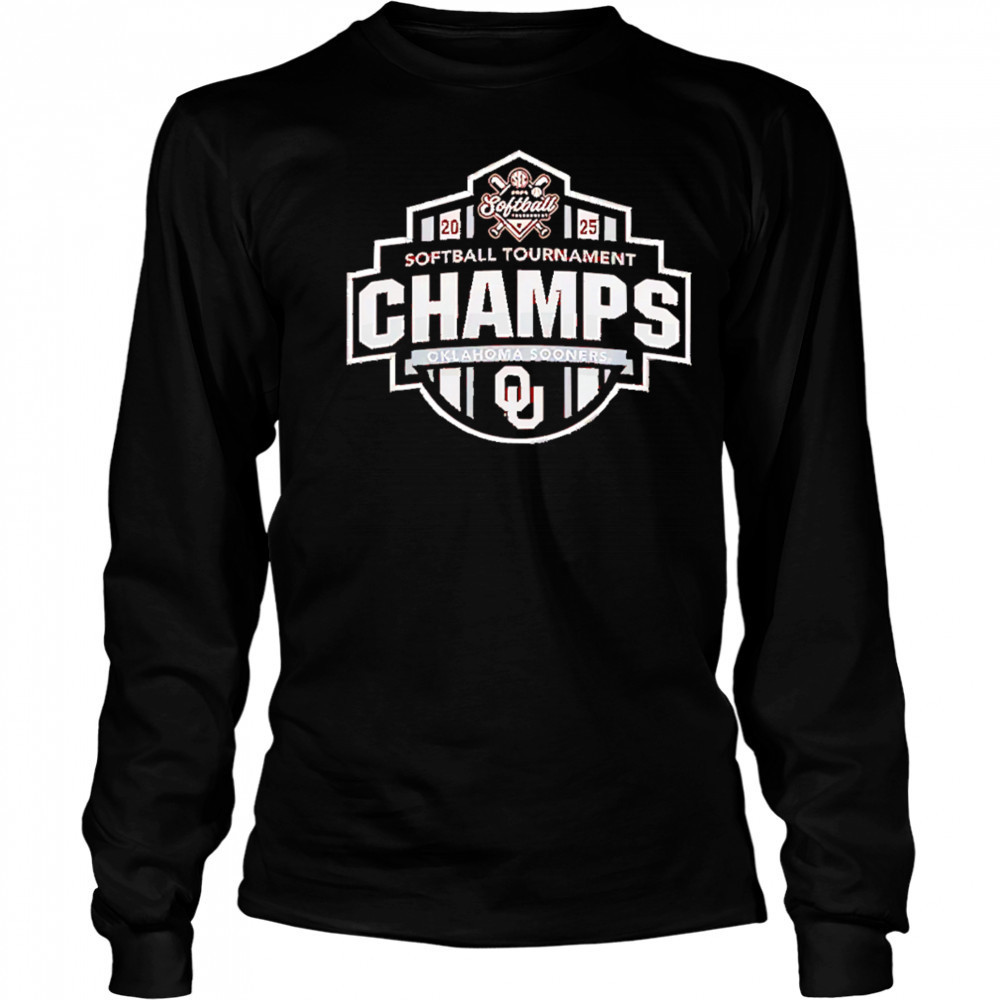 Oklahoma Sooners SEC Softball Tournament Champions 2025 shirt Long Sleeved