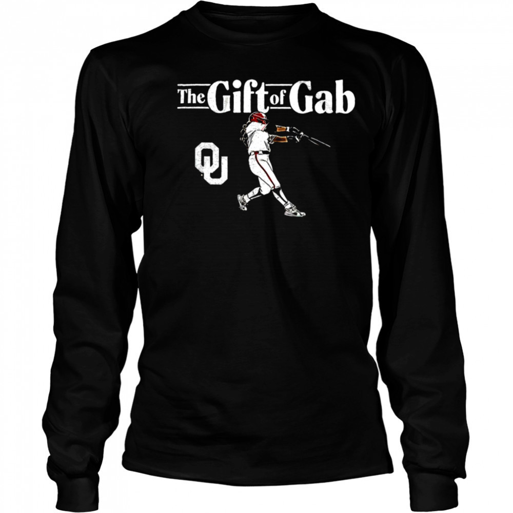 Oklahoma Sooners Women’s Softball Gabbie Garcia The Gift of Gab shirt Long Sleeved