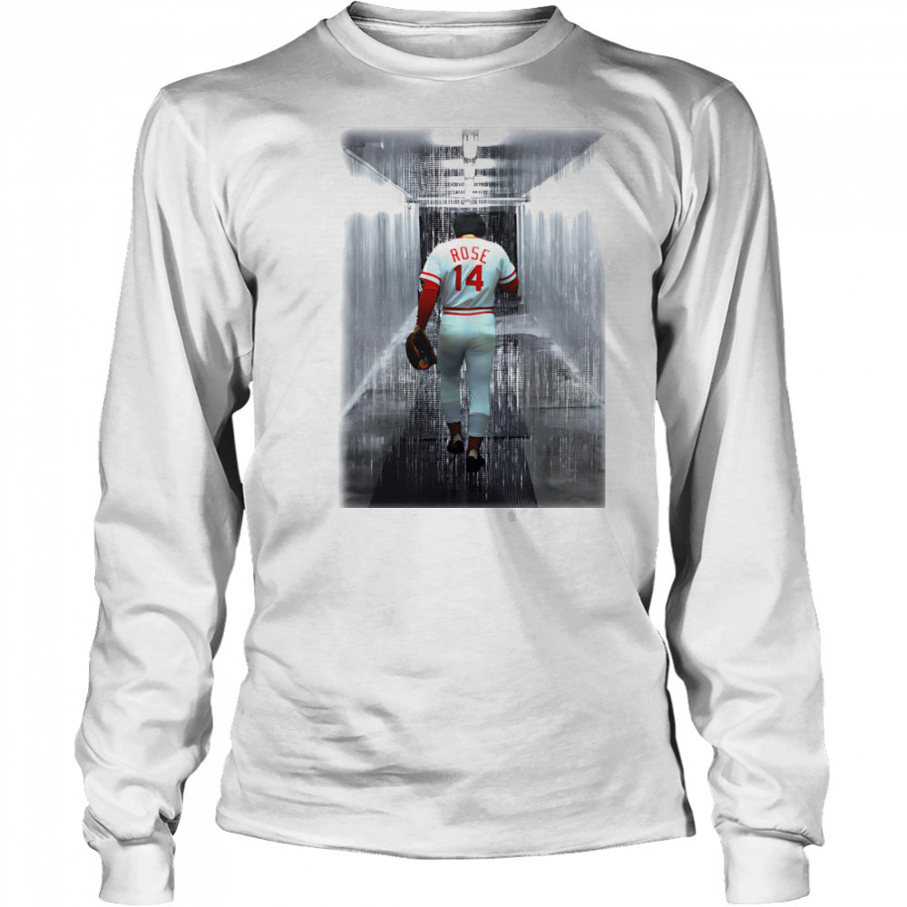 Pete Rose in the hall shirt Long Sleeved