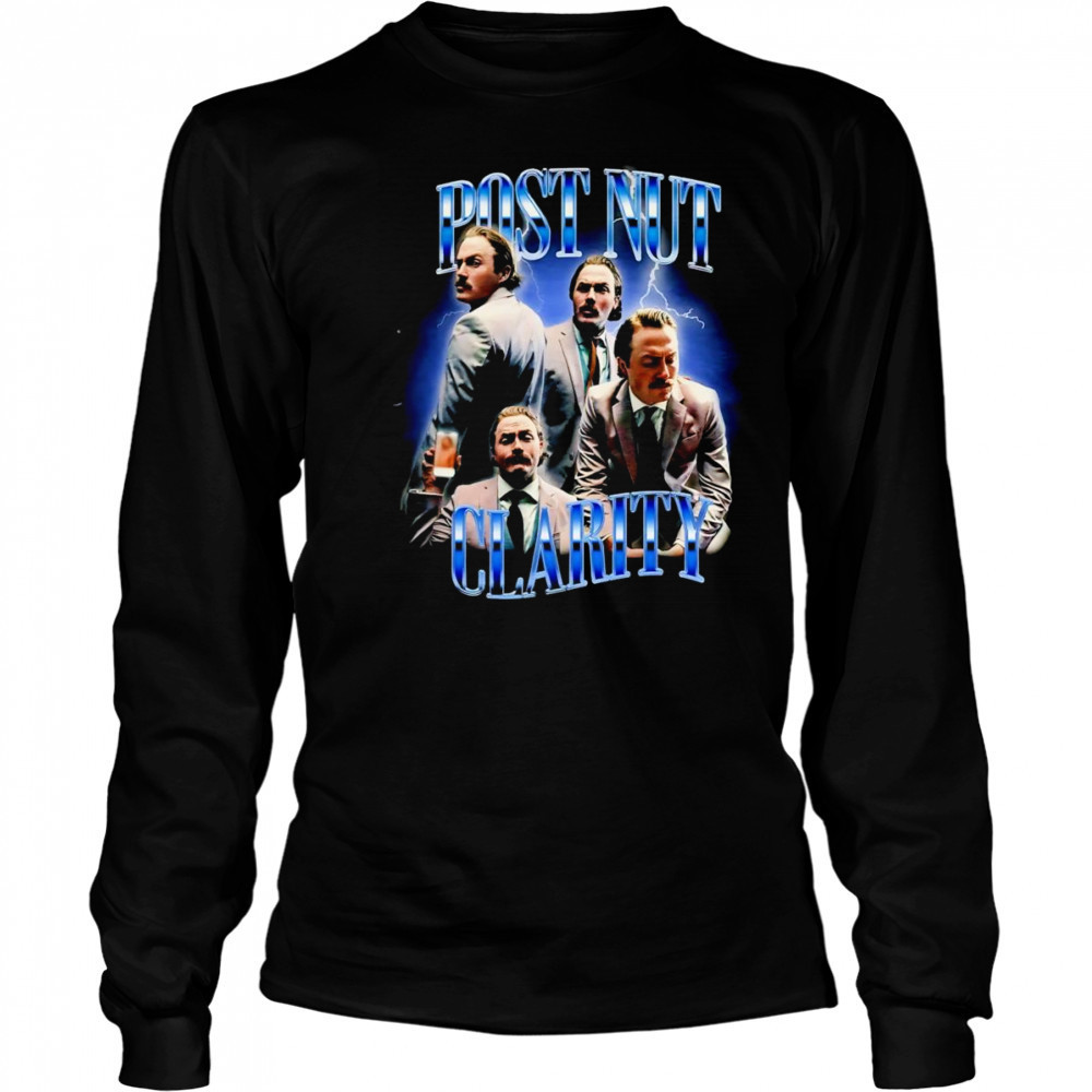 Post Nut Clarity retro shirt Long Sleeved