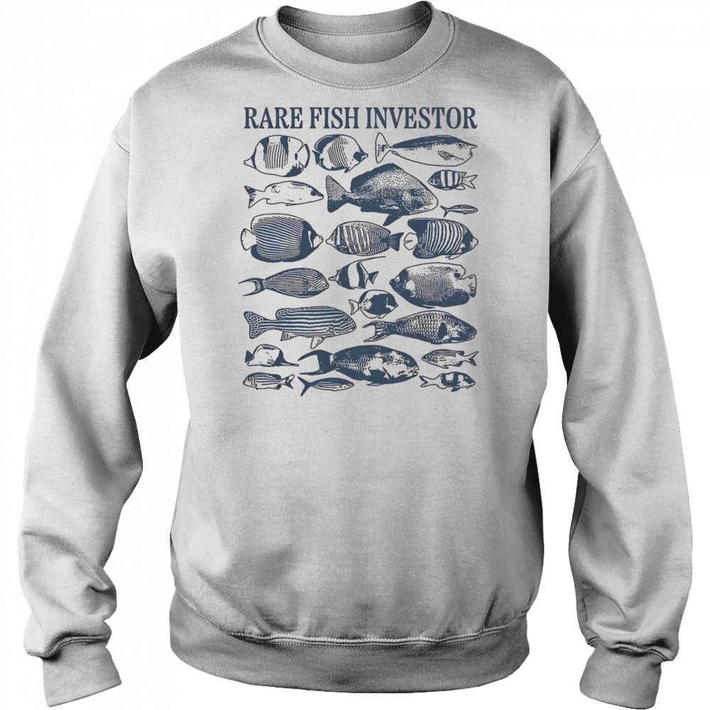 Rare fish investor illustration shirt Sweatshirt