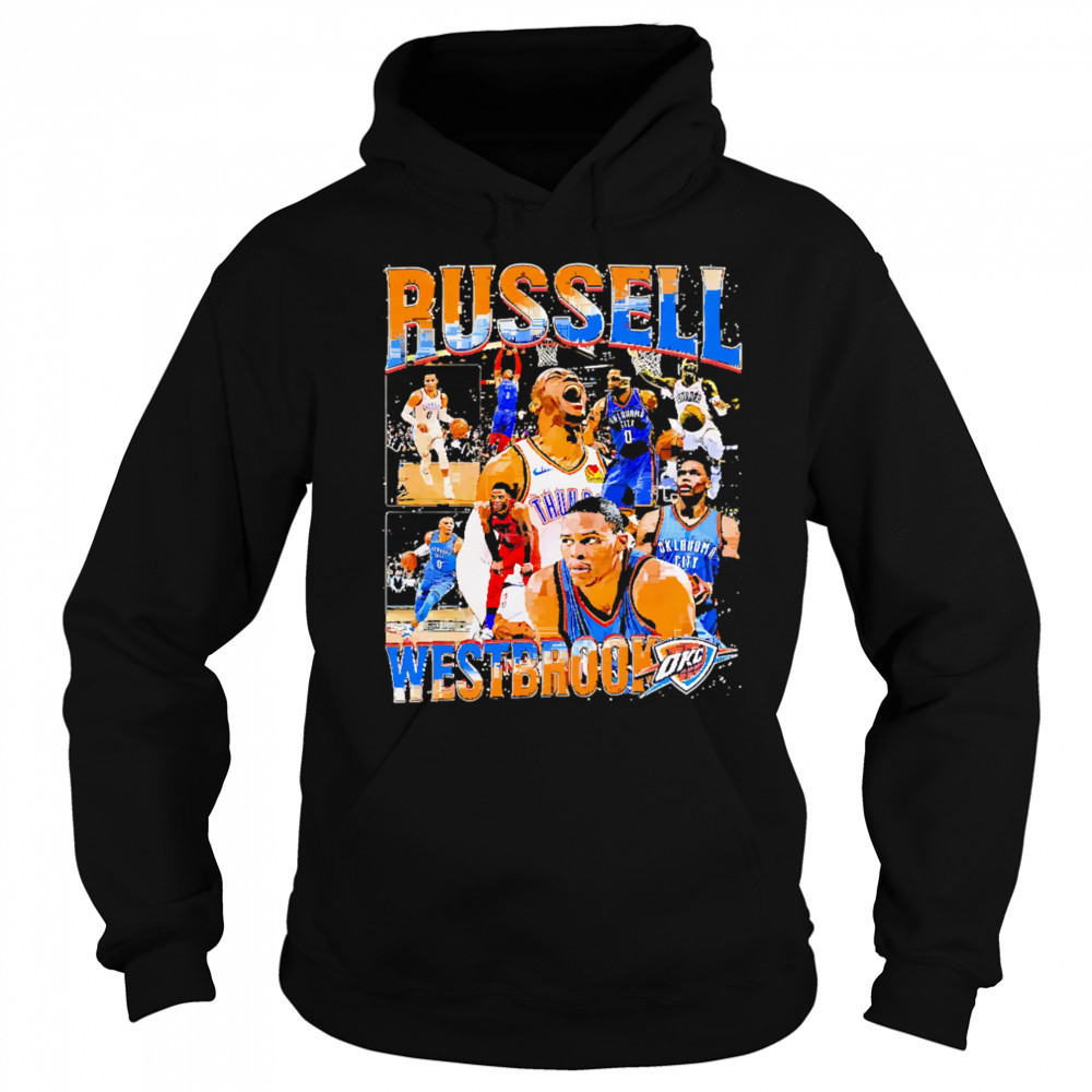 Russell Westbrook OKC graphic shirt Hoodie