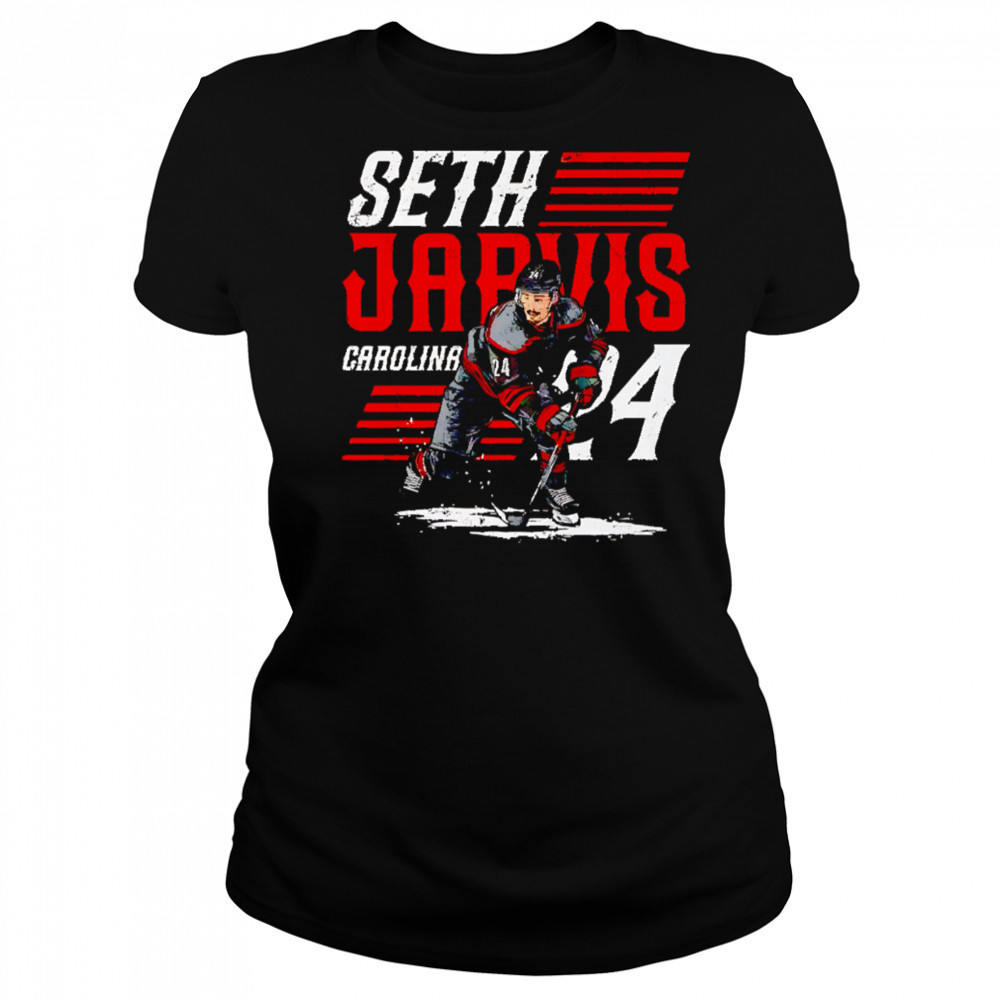 Seth Jarvis wearing the freddie 500 shirt Women's T-shirt