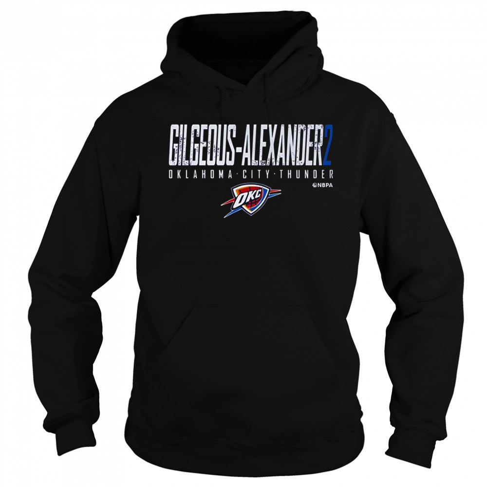 Shai Gilgeous Alexander Oklahoma City Thunder T-Shirt Hoodie