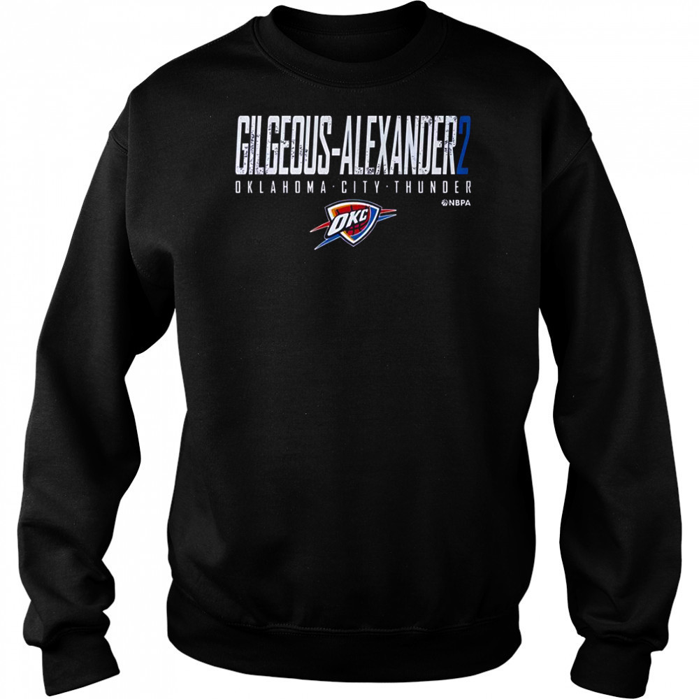 Shai Gilgeous Alexander Oklahoma City Thunder T-Shirt Sweatshirt