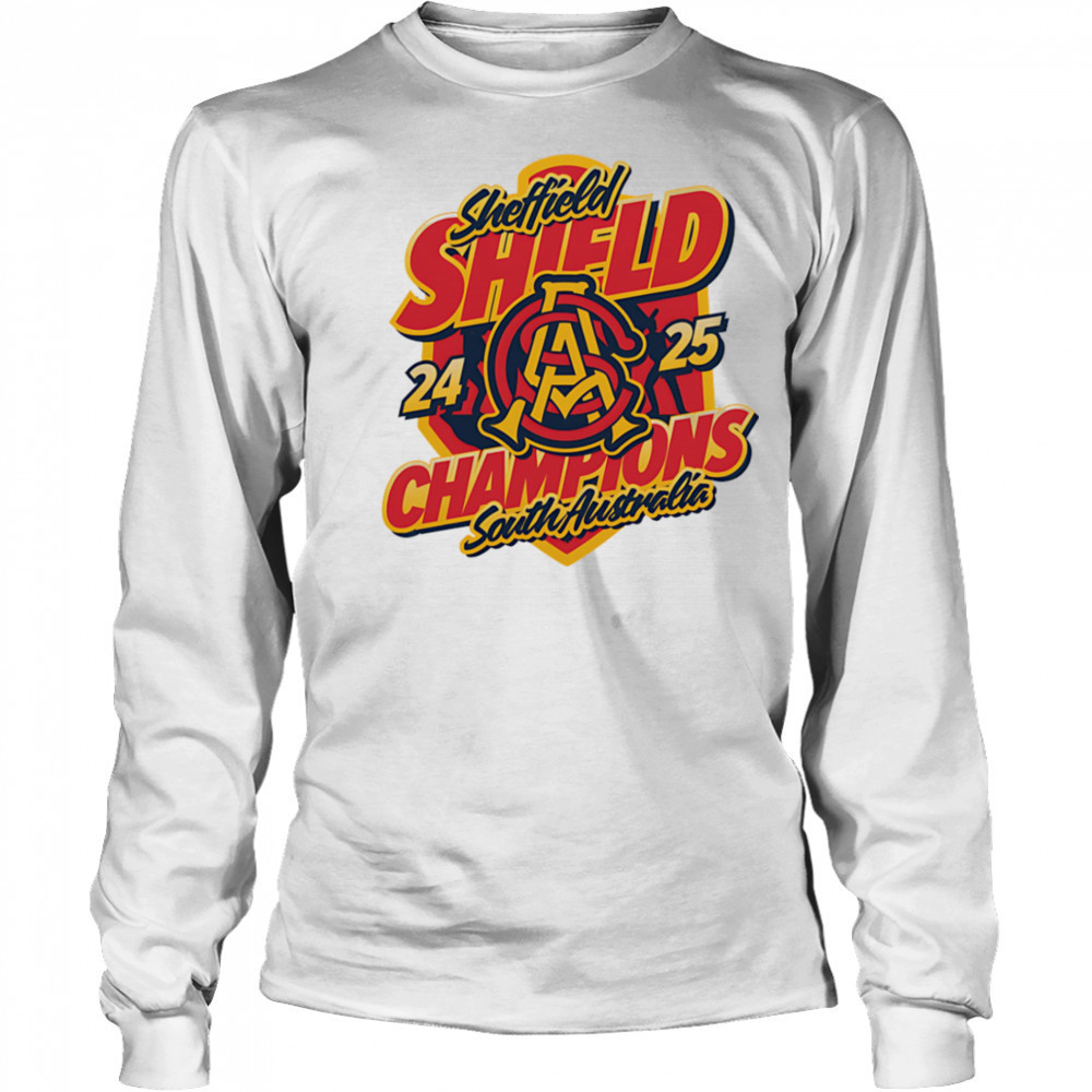 Sheffield Shield 24 25 Champions South Australia shirt Long Sleeved