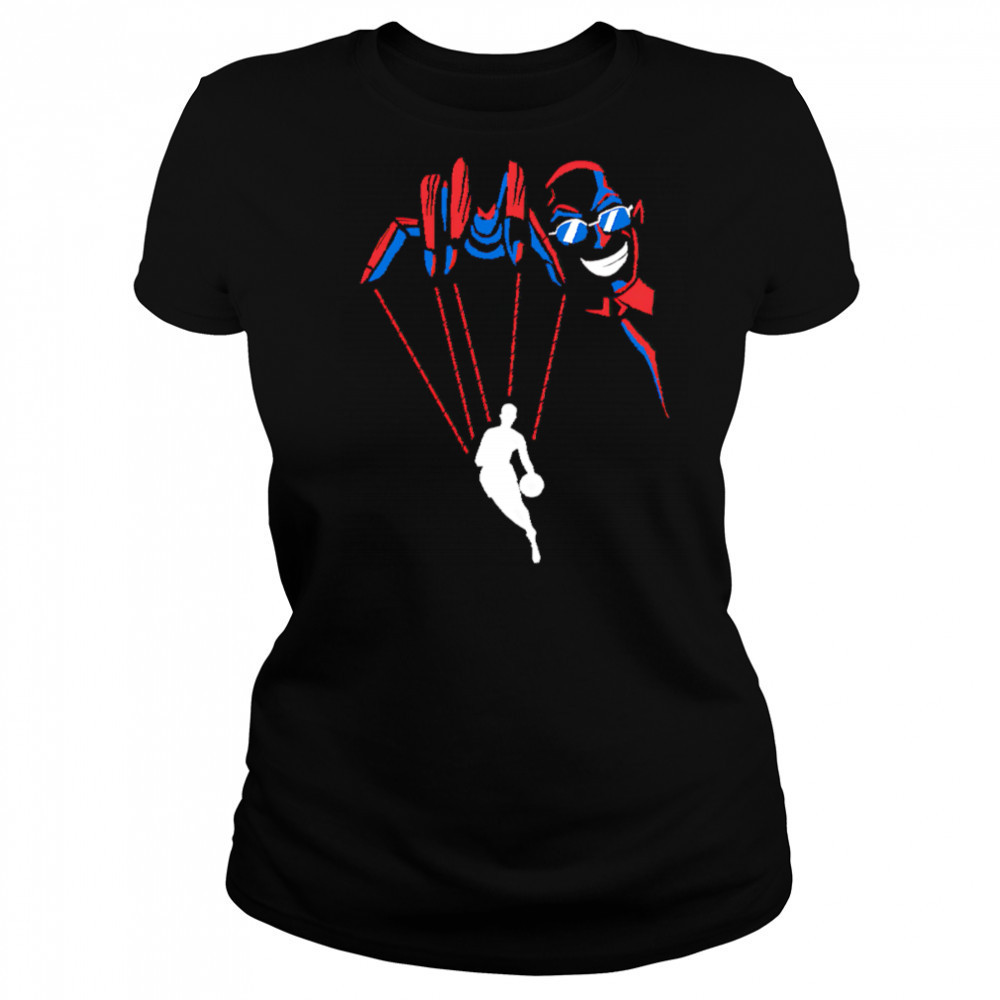 Silver pulled some strings puppet NBA shirt Women's T-shirt