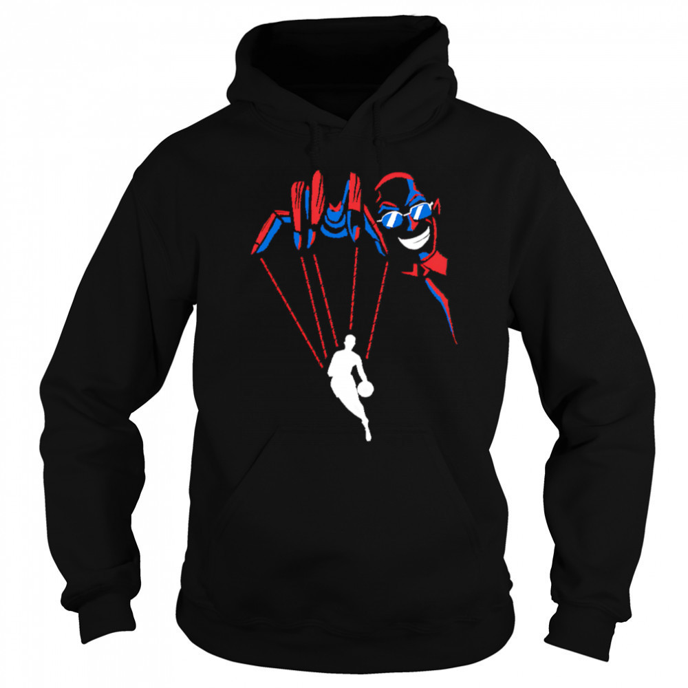 Silver pulled some strings puppet NBA shirt Hoodie