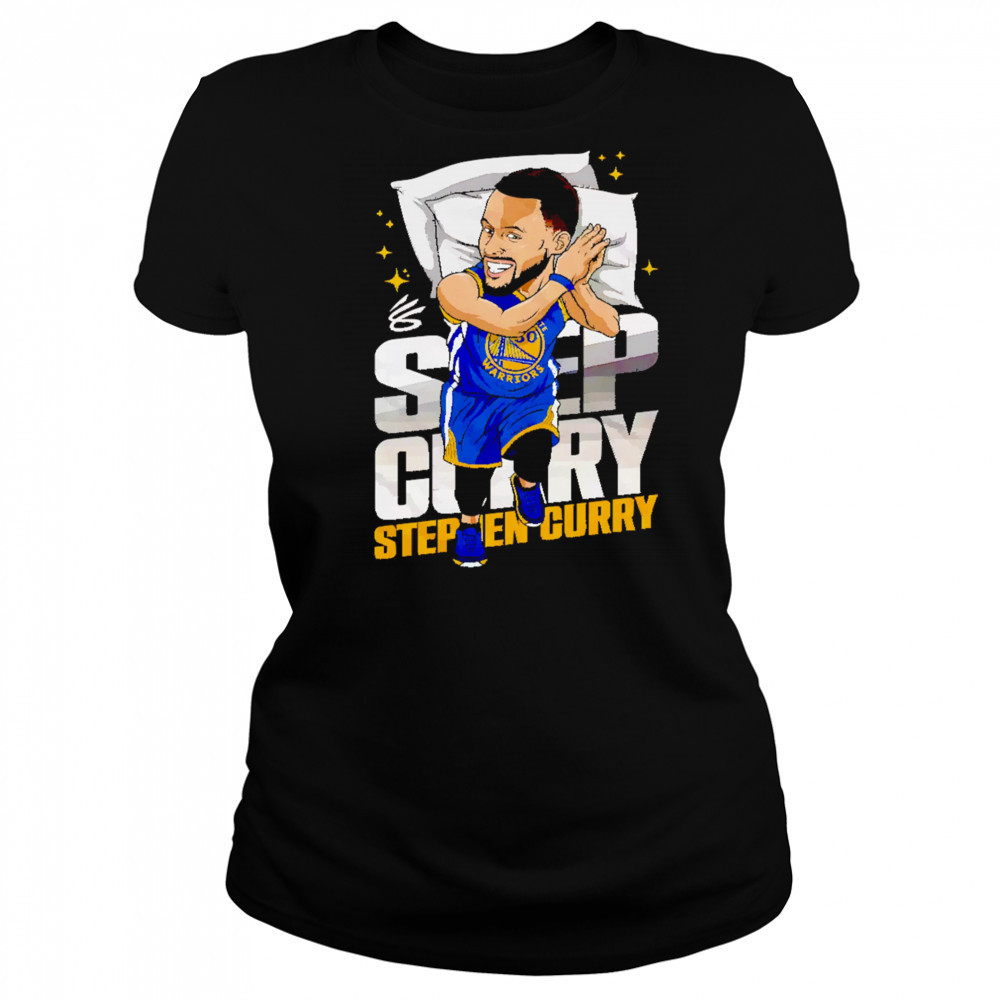 Sleep Curry Celebration funny cartoon shirt Women's T-shirt