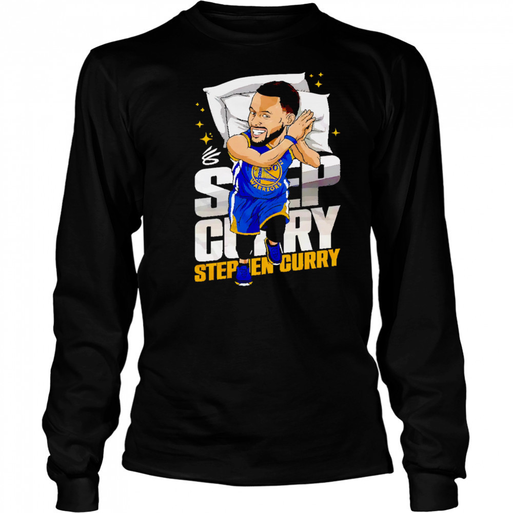 Sleep Curry Celebration funny cartoon shirt Long Sleeved