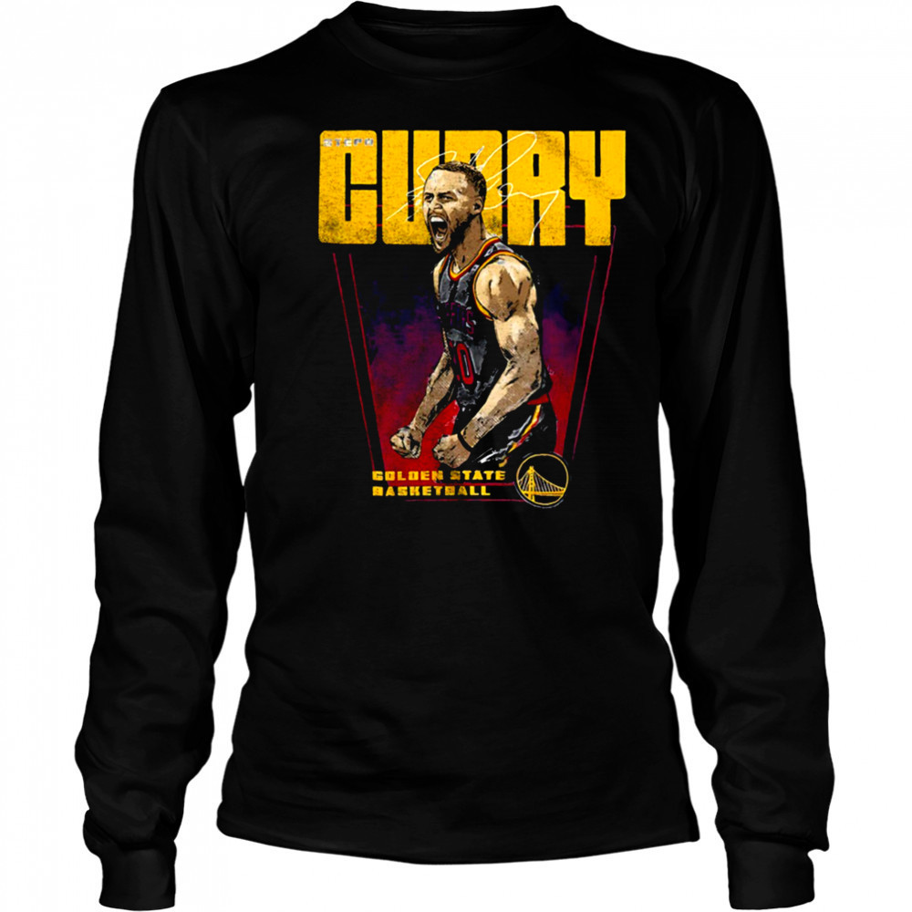 Steph Curry Golden State Warriors basketball player premiere signature shirt Long Sleeved