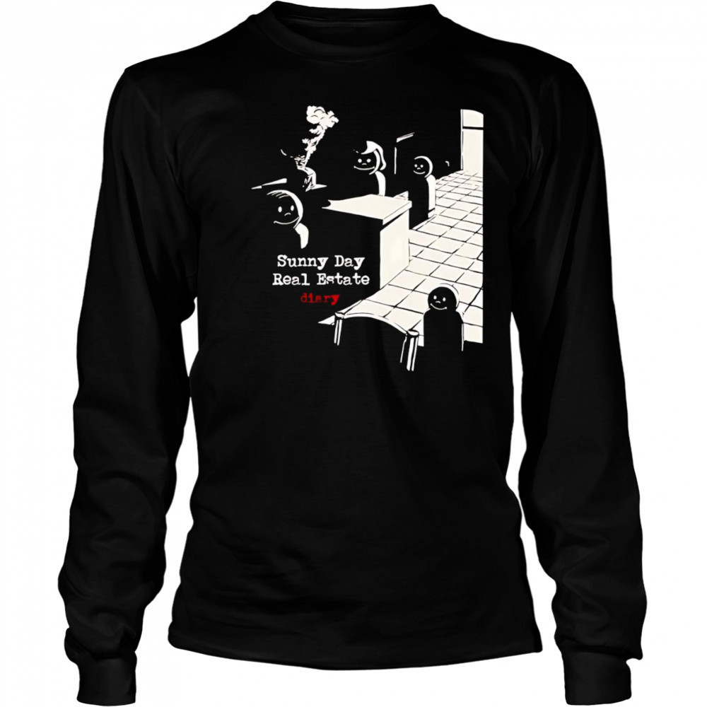 Sunny day real estate diary shirt Long Sleeved